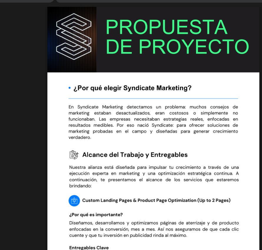 Syndicate Marketing
